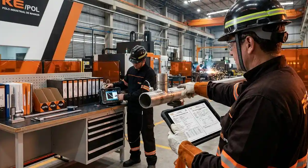 Serviço de Soldagem Industrial com Rastreabilidade Total: Como Garantir Aprovação em END