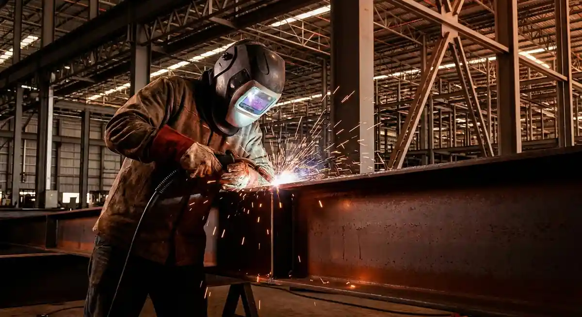 Soldagem MIG/MAG Industrial em Estruturas Metálicas: Produtividade e Qualidade no PIM