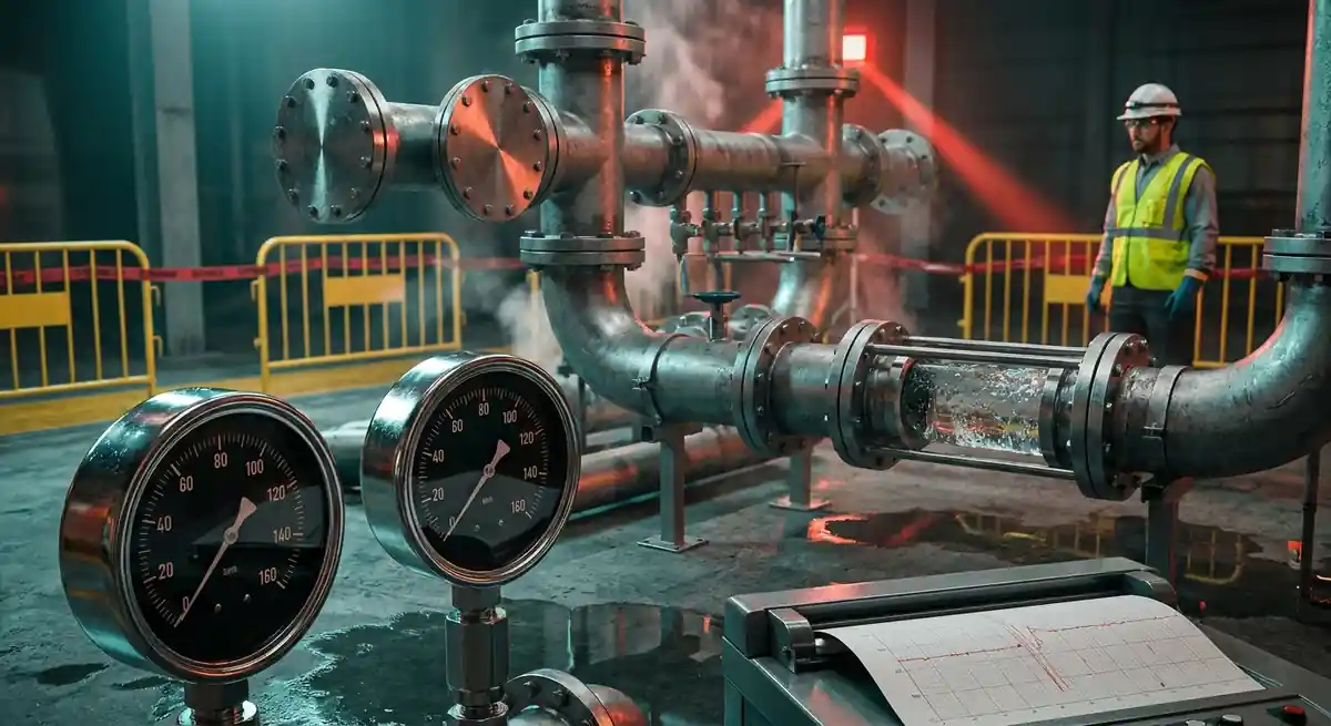 Teste Hidrostático em Tubulações: Como Funciona, Normas ASME e Pressão de Teste