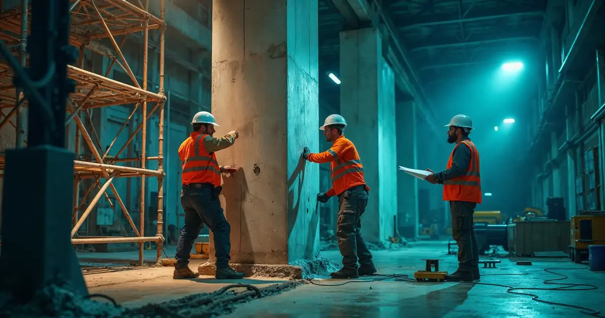 Reforço Estrutural de Concreto e Metálico Industrial: Técnicas e Normas