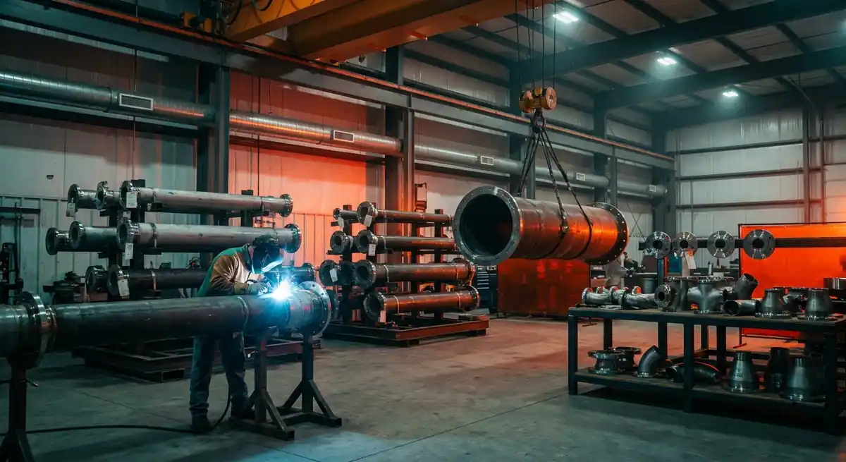 Spool de Tubulação Industrial: O Que É, Quando Compensa e Como Garantir Qualidade