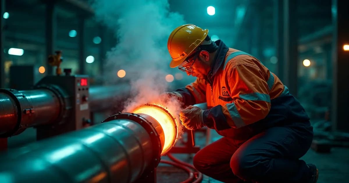 TTAT — Tratamento Térmico Após Soldagem: ASME PCC-2, AWS D10.10 e Aplicação Industrial