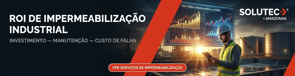 ROI impermeabilização industrial Solutec AM