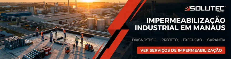 Serviços impermeabilização industrial Manaus