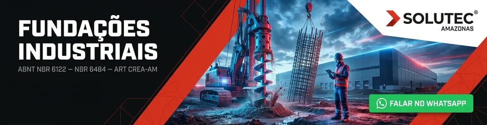 Fundações industriais Solutec AM Manaus