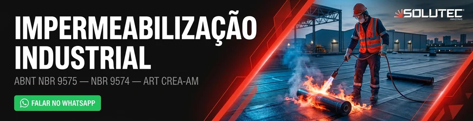 Impermeabilização industrial Solutec AM Manaus