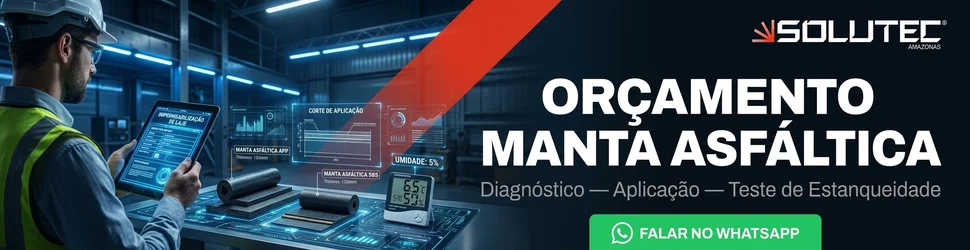 Orçamento impermeabilização laje manta asfáltica