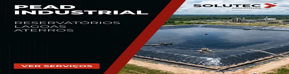Serviços geomembrana PEAD industrial Solutec AM