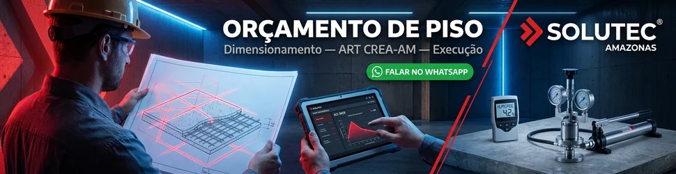 Orçamento piso industrial Manaus