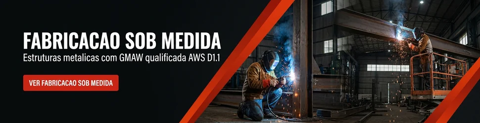 Fabricação Sob Medida com Soldagem MIG MAG - Solutec AM