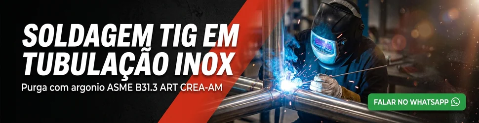 Soldagem TIG em Tubulação Inox ASME B31.3 - Solutec AM