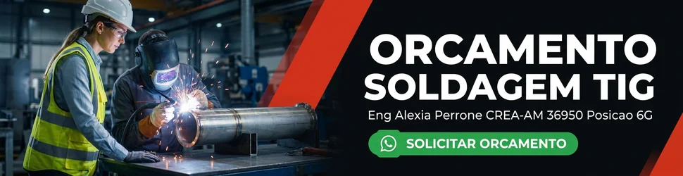 Solicitar Orçamento Soldagem TIG Tubulação Inox - Solutec AM