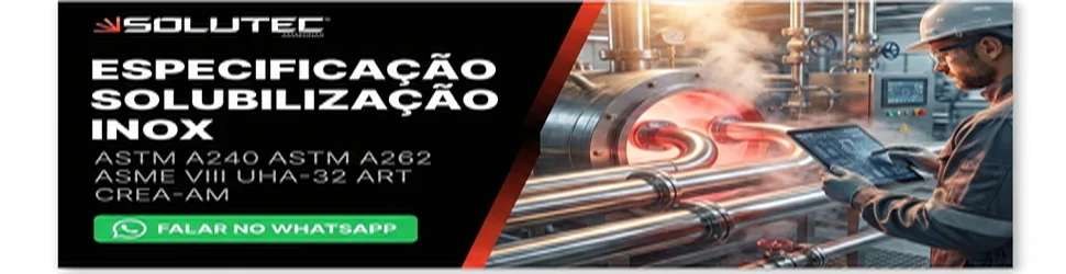 Especificação Solubilização Inox - Solutec AM