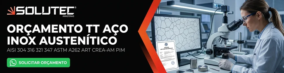 Orçamento Solubilização Inox - Solutec AM