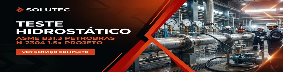 Teste Hidrostatico Tubulacao Normas Asme Solutec AM