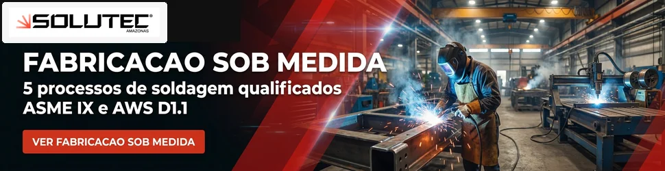 Fabricação Sob Medida com 5 processos de soldagem - Solutec AM
