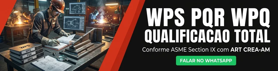WPS PQR WPQ Soldagem Industrial conforme ASME IX - Solutec AM